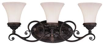 It is not necessary for vanity lights and fixtures to have the same finish. 3 Light Vaxcel Avenant French Bronze Bathroom Vanity Lighting Fixture Sale W0156 Wall Fixtures Home Garden Worldenergy Ae