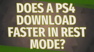 How can i make my ps4 copy faster? Question Does Ps4 Download Faster In Rest Mode Avalanche Spaces