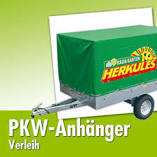 Pkw Anhanger Verleih Herkules Bau Garten Markt