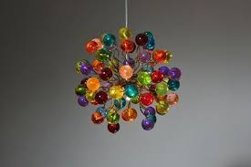 Pendant Light With Rainbow Color Bubbles For Hall Bathroom Children Space Or As A Bedside Lighting Unique Lighting Pendant Light Childrens Lighting
