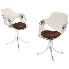 Boris Tabacoff Perspex And Chrome Chairs For Mobilier Modulaire Moderne In 2020 Chrome Chair Perspex Chair Perspex