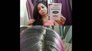 Review Of Khadi Mehandi Powder Natural Black Hair Color Youtube