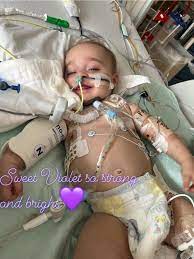 💜 Little Liam's fight just got harder. Doctors say his tumor has shrunk slightly — a small victory — but it's still wrapped around vital organs, pressing against his aorta and left