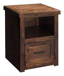This locking file cabinet secures both drawers when locked, keeping your important documents protected when you are not around. Legends Furniture Sausalito One Drawer File Cabinet In A Whiskey Finish Wayside Furniture File Cabinets