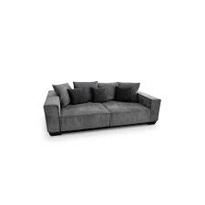 Je veux trouver un bon canapé lit, canapé bz ou d'angle de qualité et pas cher ici canapé grande profondeur pas cher. Wave Megasofa Canape Droit 4 Places 3 Coussins De Deco Tissu Gris L 239 X P 119 X H 80 Cm Achat Vente Canape Sofa Divan Cdiscount