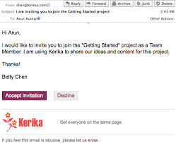 A Simpler Way To Handle Invitations And Requests Get More Done With Kerika