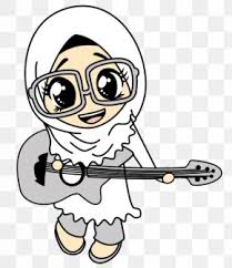 Muslim girls draw palace with rainbow on the wall. Muslim Islam Cartoon Drawing Clip Art Png 500x700px Muslim Ali Animation Area Arm Download Free