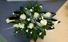 A beautifully designed gift basketis another wonderful option for. White Flower Flower Arrangements Sympathy Flowers Floral Arrangements Diy