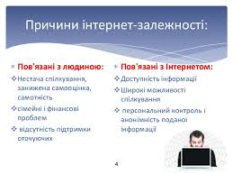 Залежність та їх класифікація