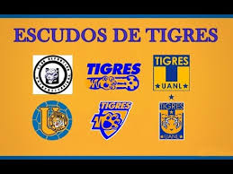 Search results for tigres fc logo vectors. Historia De Los Escudos De Tigres Uanl Youtube