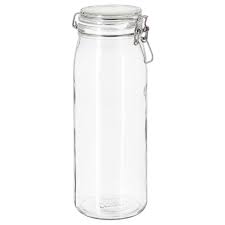 Korken Bocal Avec Couvercle Verre Transparent 2 L Ikea Food Storage Organization Food Jar Jar Storage