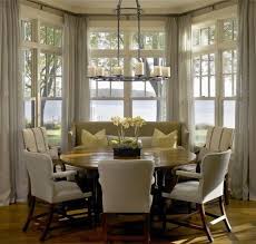 Keep in mind that there are plenty of options when it comes to the curtains for bay windows in the dining room. 19 Dining Room Ideas For More Dining Decor Ideas Decor Dining Room Diningroom Home Casual Dining Rooms Home Dining Room Inspiration