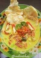 Soto ayam adalah makanan khas indonesia sejenis sup dengan kuah yang berwarna kekuningan. 182 Resep Soto Santan Kikil Enak Dan Sederhana Ala Rumahan Cookpad