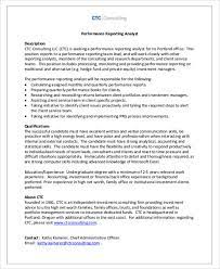 Creating income it is the first job of private wealth managers to help create, from among various investment strategies, income or growth sufficient for. Free 9 Management Analyst Job Description Samples In Ms Word Pdf