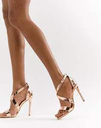 We found no results matching your search. Office Harper Rose Gold Strappy Heeled Sandals Liyanah