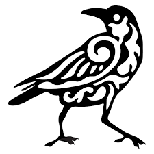 Crow Drawing Pattern Digitalspaceinfo