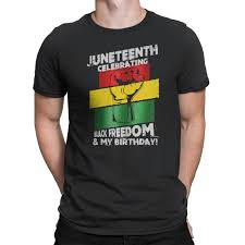 It's comfortable and flattering for both men and women. Vintage T Shirt Juneteenth Celebrating Black Freedom And My Birthday June 19 Gift Shirt Crew Neck Short Sleeve Homewix