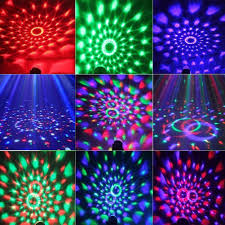 Party Lights Disco Lights Sound Activated With Remote Disco Ball Light Stage Lights Multi Colors Rotating Magic Led Strobe Lights For Xmas Parties Room Pool Clu In 2020 Disco Ball Light Led Disco Ball Party Lights