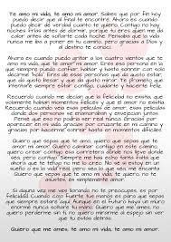 Carta Para El Amor De Mi Vida Hombre