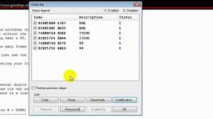 You can now download cheat engine for free and get . Download Fire Red Gameshark Codes