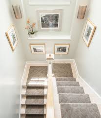 The frosted glass front door lets in plenty of light, but the sky light makes this an even brighter space. Shroeder Stair Runner New 14 Decorating Ideas Landing Wall 1080x1265 Wallpaper Teahub Io