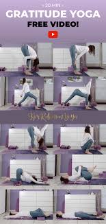 Gratitude Yoga Sequence To Cultivate A Positive Mindset Hatha Yoga Flow For Beginners Click Here To Watch Hatha Yoga Yoga With Adriene Happy Yoga