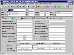 Klicken sie auf den button und landen sie direkt bei den texten! Qw Data Gmbh Handbuch Schweissanweisung Und Verfahrensprufung Weldtech Arbeitsseite Detail