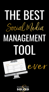 The Best Social Media Management Tool For Small Businesses Tassi Marketing S Social Media Schedule Social Media Management Tools Social Media Marketing Plan