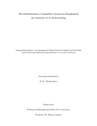 Capital markets review, 1997, vol. Http Archiv Ub Uni Heidelberg De Volltextserver 9565 1 Parliamentary Committees In Bangladesh Pdf