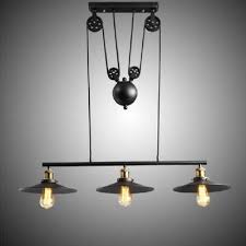 Vintage Lustre Fer Metal Suspension Retro Droplight Plafonnier Industriel Noir Plafonnier Industriel Plafonnier Plafonnier Cuisine