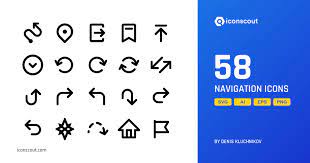 Download Navigation Icon Pack Available In Svg Png Eps Ai Icon Fonts Icon Pack Icon Navigation
