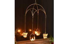 In stock on june 7, 2021. Tied Ribbons Wall Hanging Tealight Candle Holders For Home Decoration Pack Of 2 Wall Sconces With Tealight Candles Home Decor Item Candleholders Candle Sconces Urbytus Com