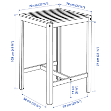 Find out what we have prepared for you this month. Applaro Bar Table Outdoor Brown Stained Ikea