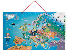 Mapa mundo geométrico adesivo vinil parede autocolante casa. Multipromos Playtive Junior Mapa Mundo Europa De Madeira Para Crianca