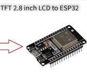 TFT 2.8 inch LCD interface with ESP32 | Connect Big display with ESP32