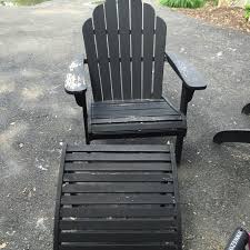 Adirondack chairs are popular and comfortable, but most of the time you buy them as untreated wood. Adirondack Chairs In Duck Egg Blue