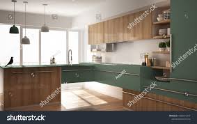 modern minimalistic wooden kitchen