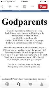 Godparent Poem That We Gave With Godparent Gift At Baptism Perfect Words For The Occasion Baby Boy Baptism Boy Baptism God Parents