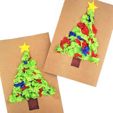Killusty crafts was borne out of a desire to bring together top quality craft products to crafters in ireland and everywhere. Tissue Paper Christmas Tree Card Craft