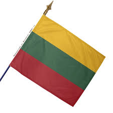 Drapeau Lituanie En Tissu De Qualite Dans Pays D Europe