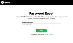 Go to the spotify password reset page. How Do I Reset Spotify Password Forgot Spotify Password Spotify Password Reset Support