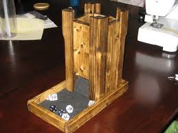 Dice Tower Would Make A Cool Gift For Someone Who Loves Board Games Dice Tower Wood Games Woodworking Inspiration