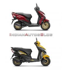 With both front and rear drum brakes, honda honda is offering the dio in four colour options including blue, red, orange and grey. Bs Vi Honda Dio Vs Bs Iv Honda Dio Old Vs New