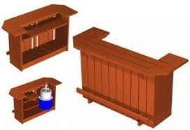 Turn your backyard shed into a bar and enjoy all the amenities of a sports bar or cocktail lounge right in your backyard. Pin By Backyard Decks On My Garden Home Bar Plans Build Your Own Bar Bar Plans