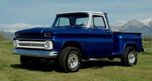 Image result for Dark Blue 1965 Chevy Truck
