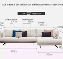 Nordic fabric sofa Simple modern self-contained small ...