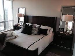 Vancouver Apartment Dark Hollywood Glamour Bedroom Humphrey Bogart Furniture Glamourous Bedroom Glam Bedroom Bedroom Sets Queen