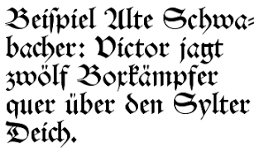 Using old english letters is a great way to spice up your writing. Blackletter Wikipedia
