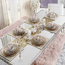 Monaco Runner From Z Gallerie Dining Room Table Decor Table Setting Decor Dining Table Decor