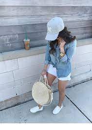Spring Basics Olive Rose Cap Outfits For Women Baseball Cap Outfit Gaming Clothes